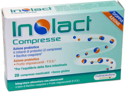 INOLACT 20 COMPRESSE MASTICABILI - Farmaunclick.it