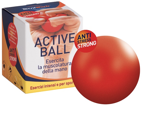 TECNIWORK ACTIVE BALL STRONG ROSSA - Farmaunclick.it