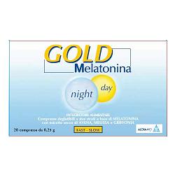 MELATONINA GOLD HTP 1MG 20 COMPRESSE - Farmaunclick.it