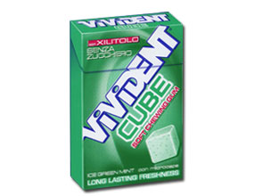 VIVIDENT XYLIT CUBE ICE GREEN - Farmaunclick.it