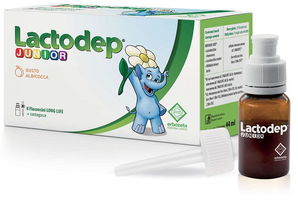 LACTODEP JUNIOR 8 FLACONCINI X 5,5 ML - Farmaunclick.it
