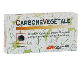 CARBONE VEGETALE POOL PHARMA 40 COMPRESSE - Farmaunclick.it