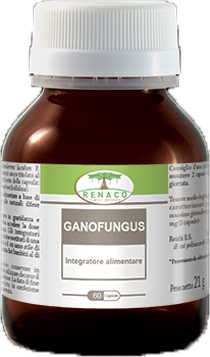GANOFUNGUS 60 CAPSULE FLACONE 24 G - Farmaunclick.it
