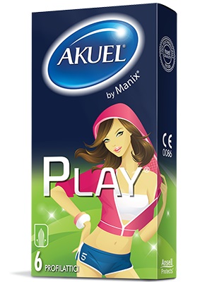 PROFILATTICO ANSELL AKUEL BY MANIX PLAY B 12 PEZZI - Farmaunclick.it