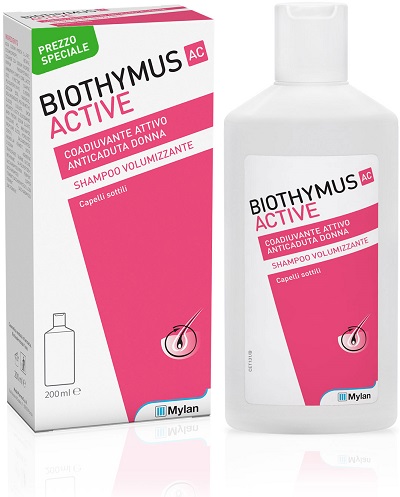 BIOTHYMUS AC ACTIVE SHAMPOO VOLUMIZZANTE DONNA 200 ML PREZZO SPECIALE - Farmaunclick.it