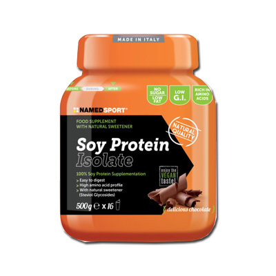 SOY PROTEIN ISOLATE DELICIOUS CHOCOLATE POLVERE 500 G - Farmaunclick.it