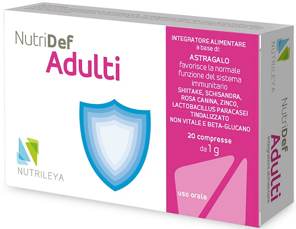 NUTRIDEF ADULTI 20 COMPRESSE - Farmaunclick.it