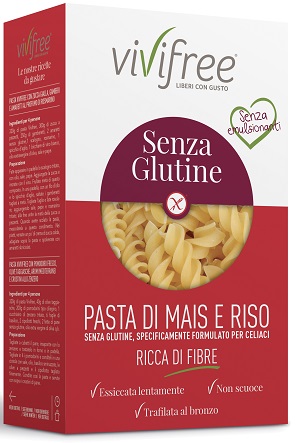VIVIFREE PASTA SENZA GLUTINE FORMATO FUSILLI 500G - Farmaunclick.it