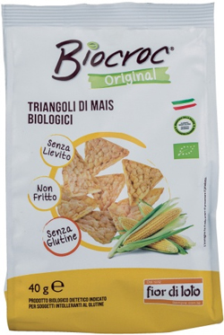 BIOCROC TRIANGOLI DI MAIS BIO 40 G - Farmaunclick.it