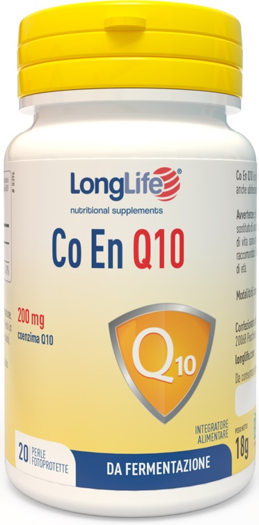 LONGLIFE COENQ10 200MG 20 PERLE - Farmaunclick.it
