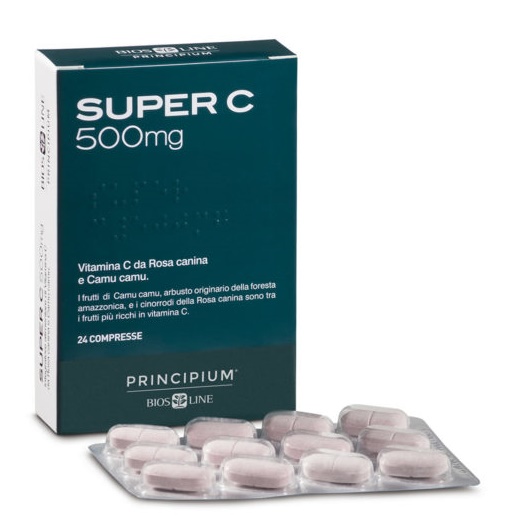 PRINCIPIUM SUPER C 500 24 COMPRESSE 24,2 G - Farmaunclick.it