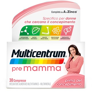 MULTICENTRUM PRE MAMMA 30 COMPRESSE - Farmaunclick.it