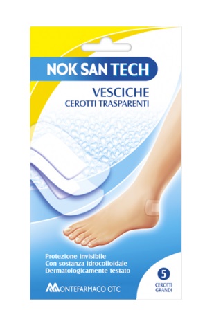 NOK SAN TECH CEROTTO VESCICALE GRANDE 5 PEZZI - Farmaunclick.it
