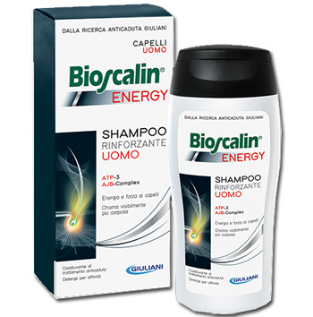BIOSCALIN ENERGY SHAMPOO 200 ML + SHAMPOO 200 ML - Farmaunclick.it