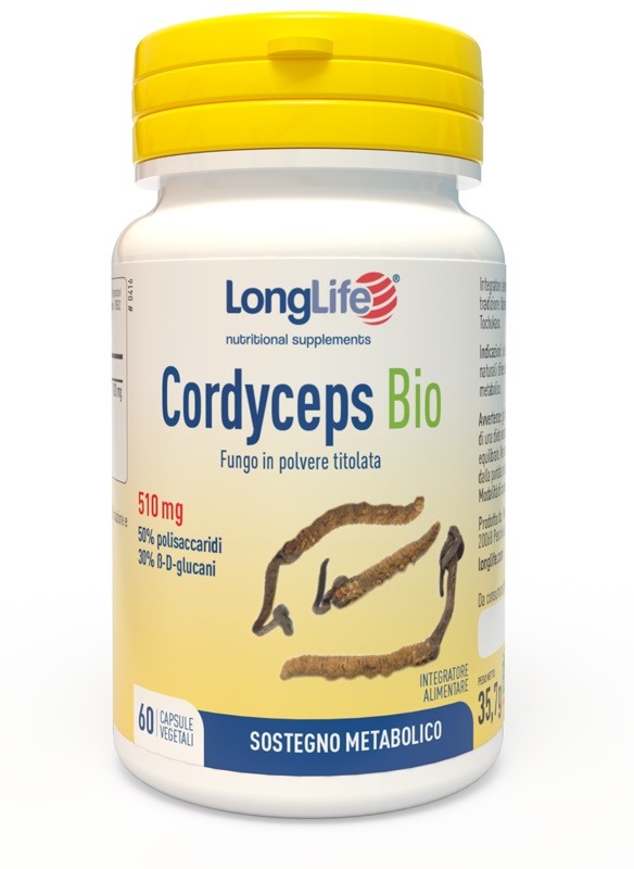 LONGLIFE CORDYCEPS BIO 60 CAPSULE - Farmaunclick.it