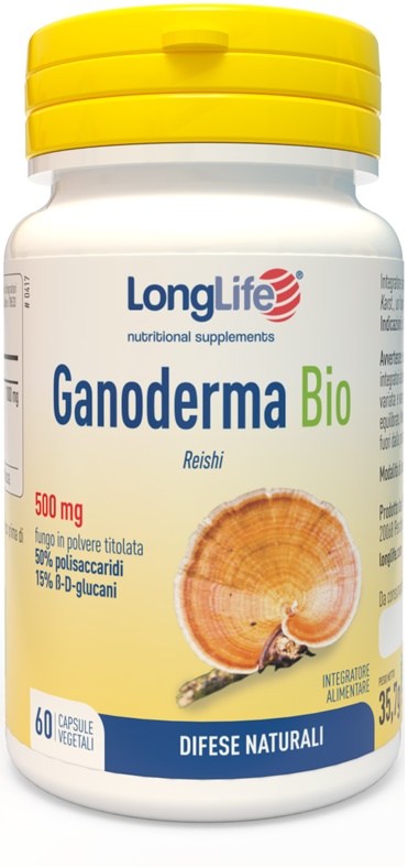LONGLIFE GANODERMA BIO 60 CAPSULE - Farmaunclick.it