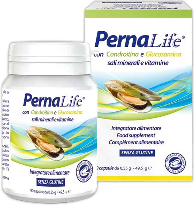 PERNALIFE GLUCOSAMINA CONDROITINA VITAMINE E MINERALI 90 CAPSULE - Farmaunclick.it