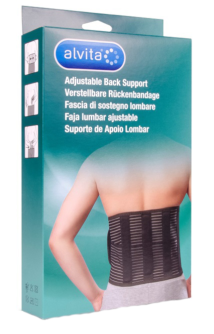 ALVITA FASCIA LOMBARE MISURA 2 CIRCONFERENZA 100-120 CM - Farmaunclick.it