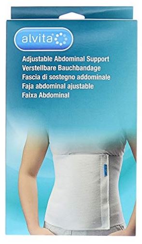 ALVITA FASCIA ADDOMINALE MISURA 3 CIRCONFERENZA 110-130 CM - Farmaunclick.it