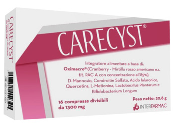 CARECYST 16 COMPRESSE DIVISIBILI DA 1300 MG - Farmaunclick.it