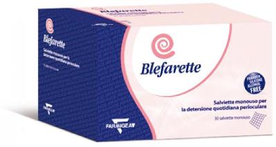 SALVIETTINE OCULARI MEDICATE BLEFARETTE SENZA PARABENI SENZA SILICONE SENZA ALCOOL 30 PEZZI - Farmaunclick.it