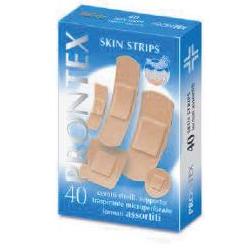 CEROTTO PRONTEX SKIN STRIPS 6 FORMATI ASSORTITI ASTUCCIO 40 PEZZI - Farmaunclick.it
