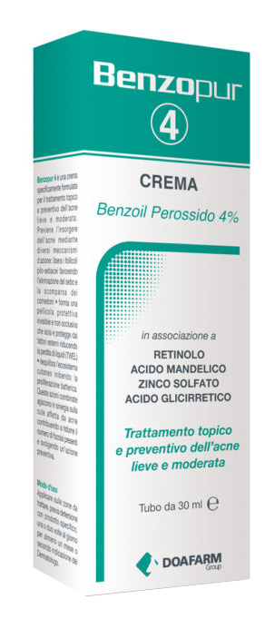BENZOPUR 4 CREMA 30 ML - Farmaunclick.it