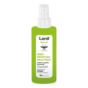 LENIL NATURAL SOLUZIONE ANTIZANZARA IN FLACONE + POMPA SPRAY 100 ML - Farmaunclick.it