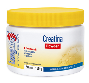LONGLIFE CREATINA MICRONIZZATA 200 G - Farmaunclick.it