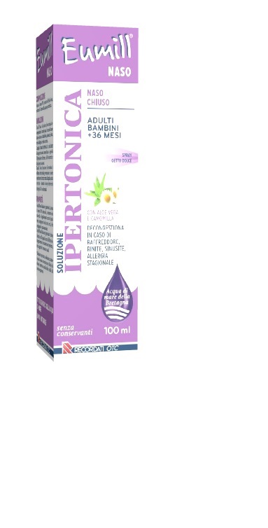 EUMILL NASO SPRAY SOLUZIONE IPERTONICA 100 ML - Farmaunclick.it