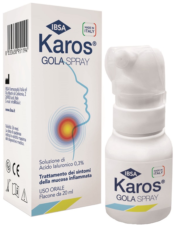 KAROS SPRAY ORALE 0,3% 20 ML - Farmaunclick.it