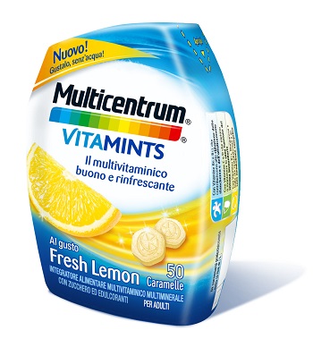 MULTICENTRUM VITAMINTS FRESH LEMON 50 CARAMELLE - Farmaunclick.it