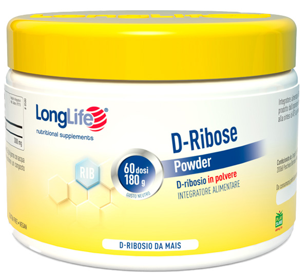 LONGLIFE D-RIBOSE POWDER 180 G - Farmaunclick.it