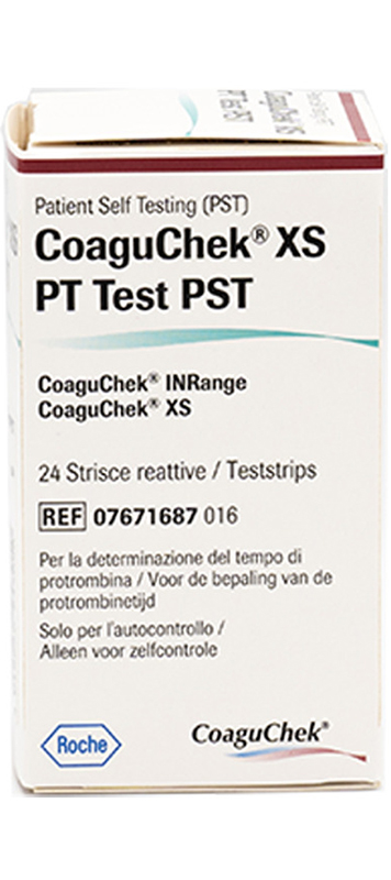 COAGUCHEK XS PT PST 24 STRISCE TEST - Farmaunclick.it