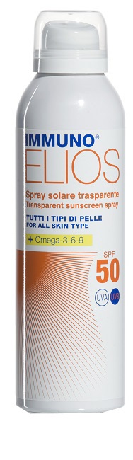 IMMUNO ELIOS SPRAY SOLARE TRASPARENTE SPF 50 150 ML - Farmaunclick.it