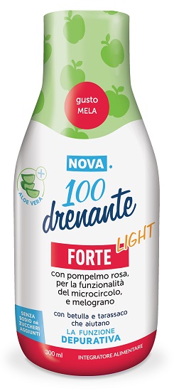 NOVA100 DREN FORTE LIGHT CON ALOE 300 ML - Farmaunclick.it
