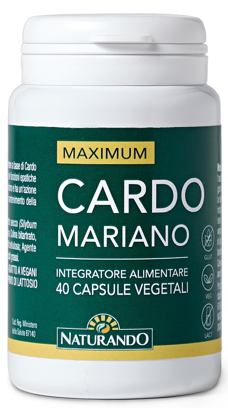 MAXIMUM CARDO MARIANO 40 CAPSULE - Farmaunclick.it