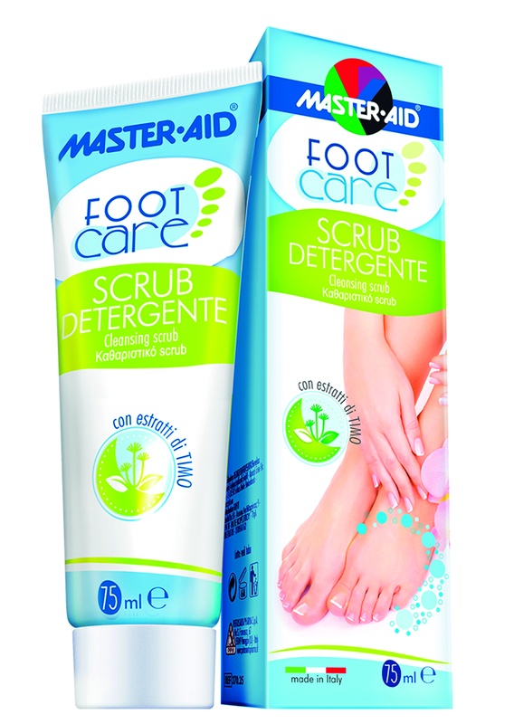 MASTER-AID FOOTCARE DETERGENTE SCRUB PER PIEDI 75 ML L4 - Farmaunclick.it