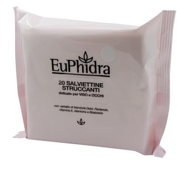 EUPHIDRA SALVIETTINE STRUCCANTI 20 PEZZI - Farmaunclick.it