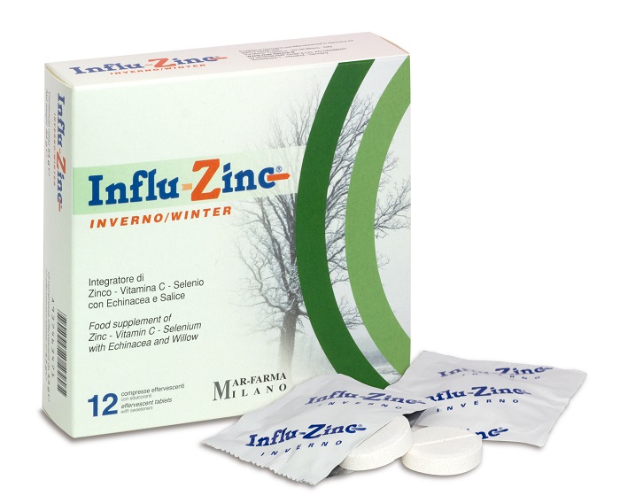 INFLUZINC INVERNO 12 COMPRESSE EFFERVESCENTI - Farmaunclick.it