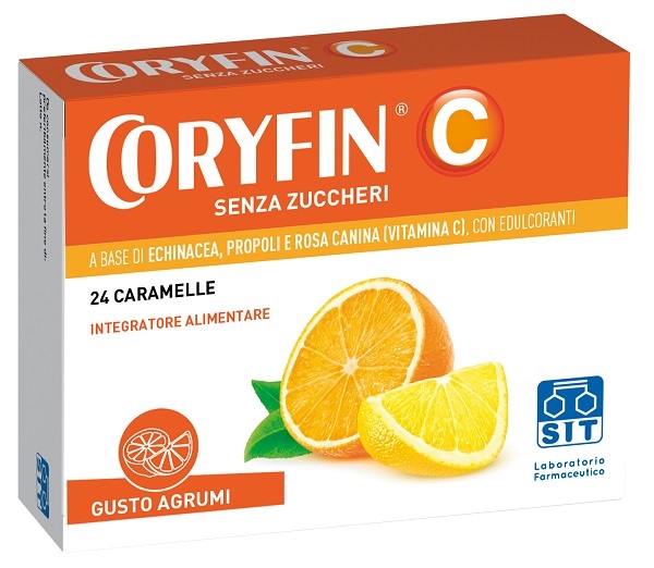 CORYFIN C SENZA ZUCCHERO AGRUMI 48 G - Farmaunclick.it