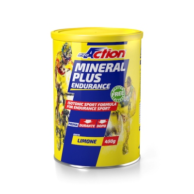 PROACTION MINERAL PLUS ENERGETICO E SALINO ISOTONICO AL LIMONE 450 G - Farmaunclick.it