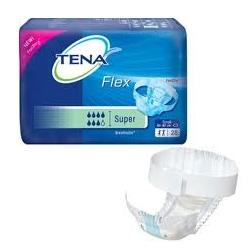 PANNOLONE A CINTURA PER INCONTINENZA TENA FLEX SUPER SMALL 30 PEZZI - Farmaunclick.it