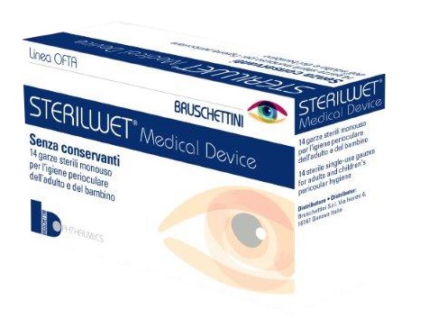 STERILWET GARZA OFTALMICA 14 PEZZI - Farmaunclick.it