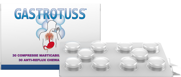 GASTROTUSS ANTIREFLUSSO 30 COMPRESSE MASTICABILI - Farmaunclick.it
