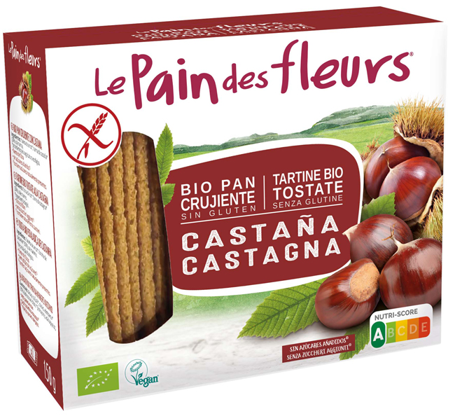 PRIMEAL PAIN DES FLEURS CASTAGNA SENZA ZUCCHERI AGGIUNTI SENZA LIEVITO 150 G - Farmaunclick.it