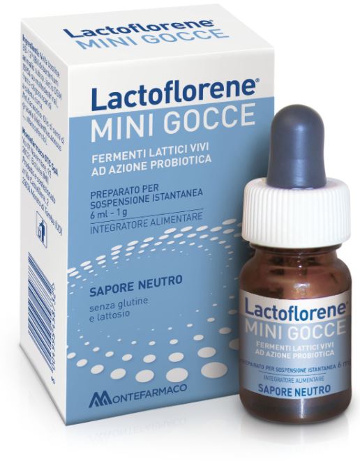 LACTOFLORENE MINI GOCCE 6 ML + BUSTINA DA 1 G - Farmaunclick.it
