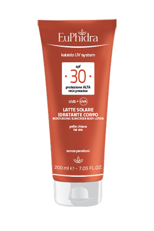 EUPHIDRA KALEIDO UV SYSTEM LATTE SOLARE CORPO 30 - Farmaunclick.it
