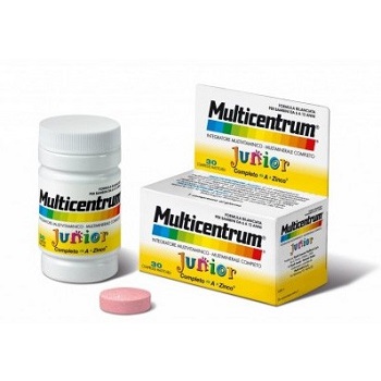 MULTICENTRUM JUNIOR 30 COMPRESSE - Farmaunclick.it