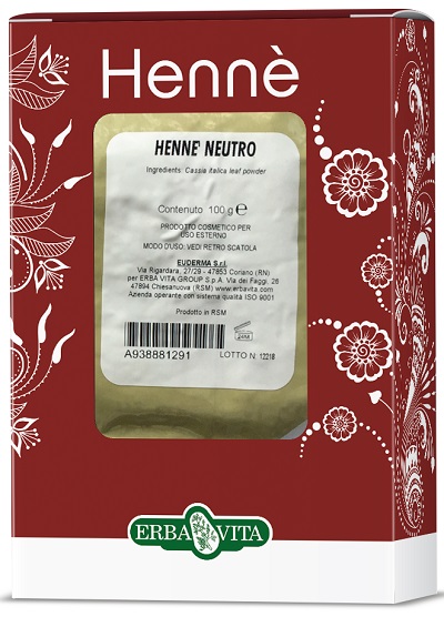 HENNE COLORANTE CAPELLI NEUTRO 100 G - Farmaunclick.it